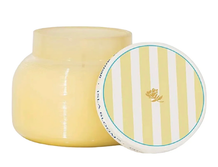Capri Blue Isla Bloom Artisan Caffe  Signature Candle, 19 Ounces
