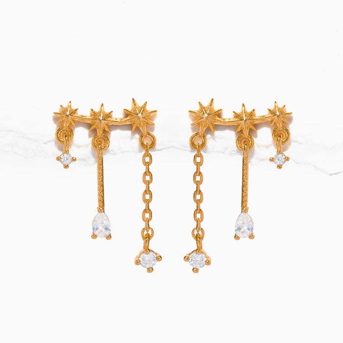 Celestial Cascade Earrings