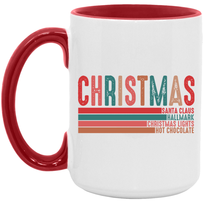 Christmas Things ceramic coffee mug