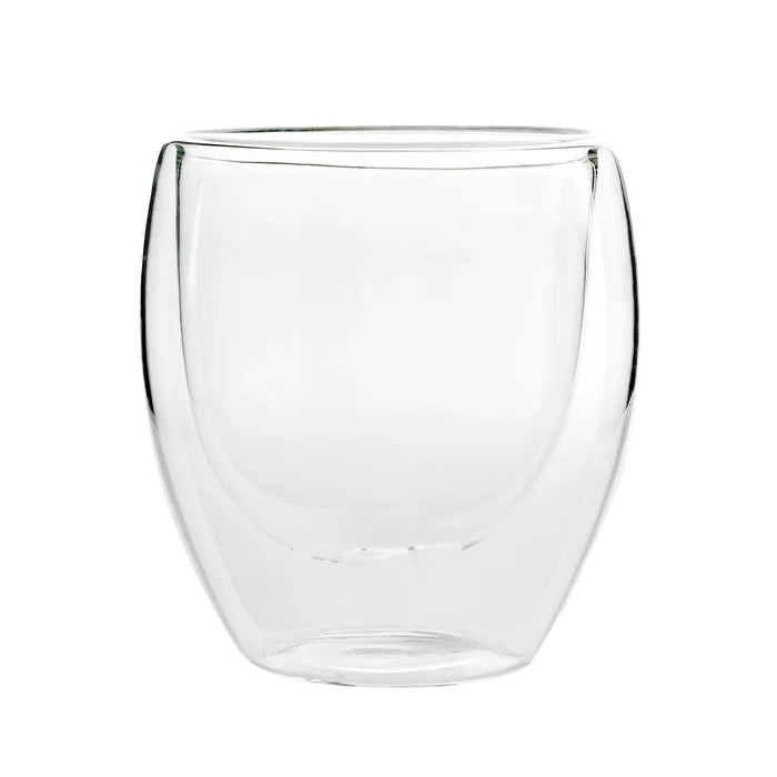 Coffret de tasses à latte Karaca à double paroi en verre borosilicate pour 2 personnes, 350 ml