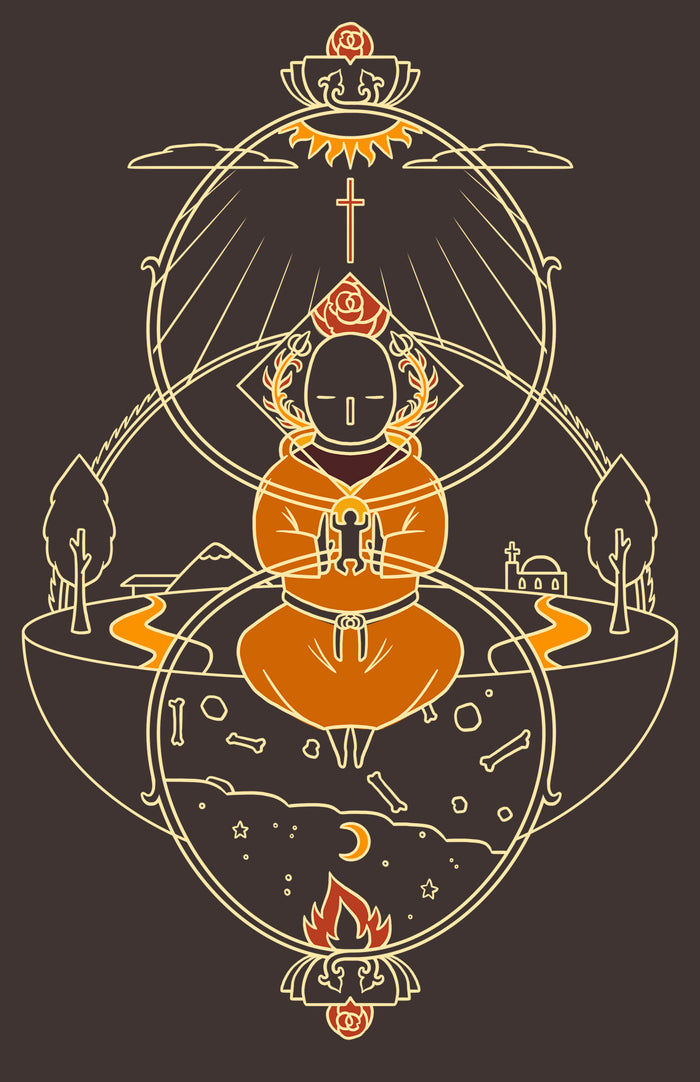 [cosmic friar] shirt