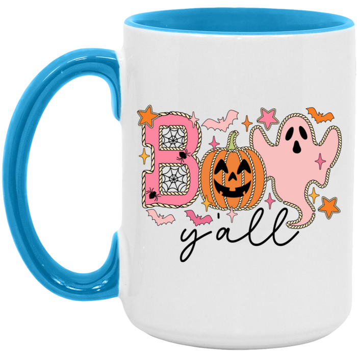 Country Boo Y'all ceramic coffee mug, product photo 3