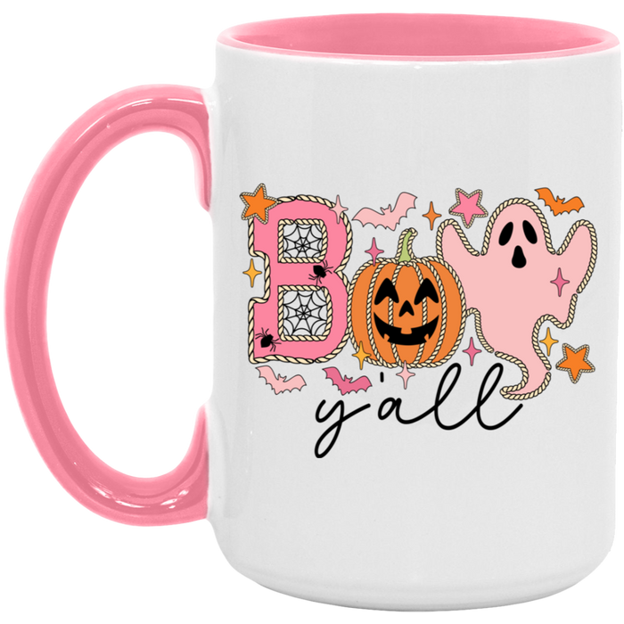 Country Boo Y'all ceramic coffee mug, product photo 5