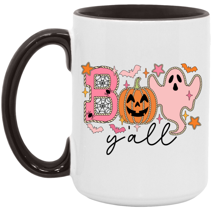Country Boo Y'all ceramic coffee mug, product photo 6