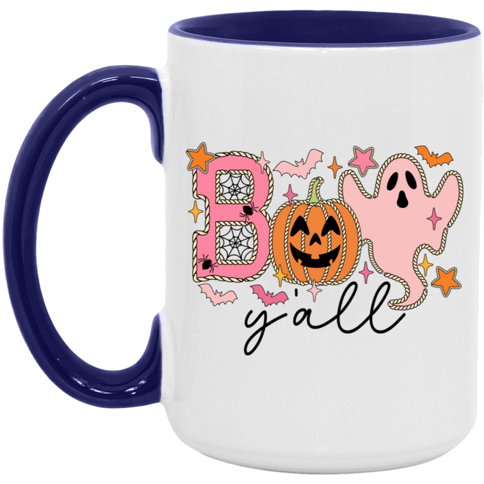 Country Boo Y'all ceramic coffee mug, product photo 7