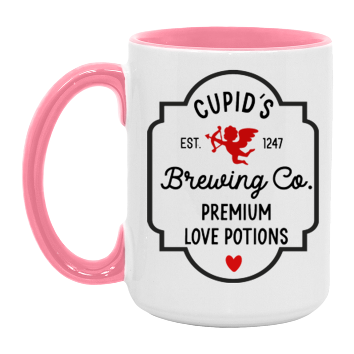 Cupid's Brewing Co ceramic coffee mug