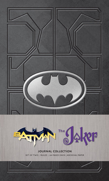DC Comics: Character Journal Collection (Set of 2)