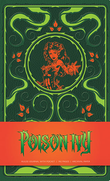 DC Comics: Poison Ivy Hardcover Ruled Journal