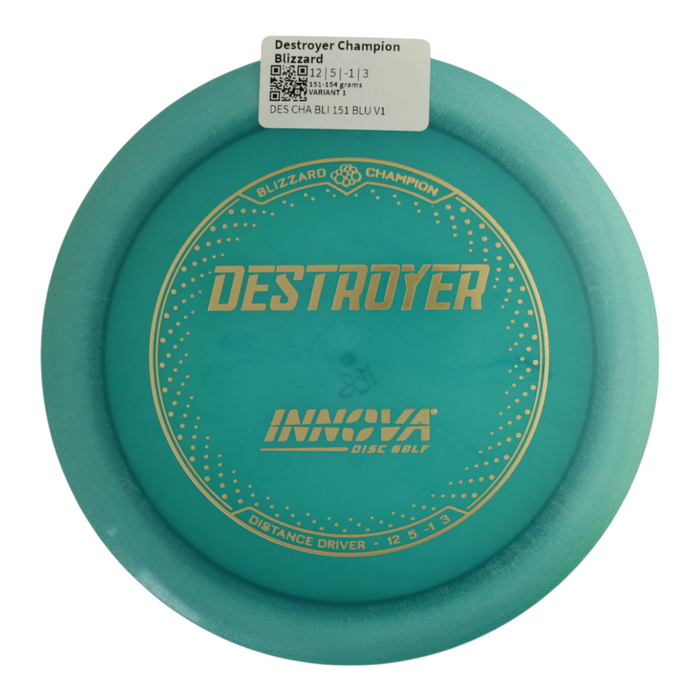 INNOVA DISC GOLF CANADA	Destroyer
Distance Driver	Slick Finish	Versatile Colors	Good Durability	Overstable	Impact Resistant	Improved Glide Flexible in cooler conditions	Great for distance and control	Maintains stability over time	Comfortable for grip lightweight