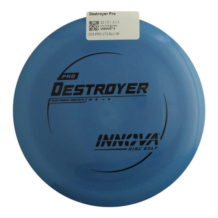 INNOVA DISC GOLF CANADA	Pro Destroyer
Distance Driver	Slick Finish	Versatile Colors	Good Durability	and grip Overstable	Impact Resistant	Improved Glide Flexible in cooler conditions	Great for distance and control	Maintains stability over time	Comfortable for grip lightweight