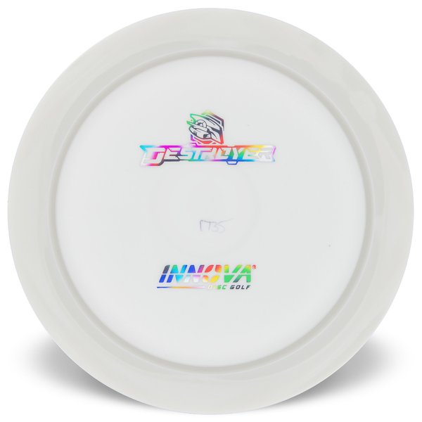 INNOVA DISC GOLF CANADA	Star Destroyer
Distance Driver	Slick Finish	Versatile Colors	Great Durability	and grip Overstable	Impact Resistant	Improved Glide Flexible in cooler conditions	Great for distance and control	Maintains stability over time	Comfortable for grip lightweight