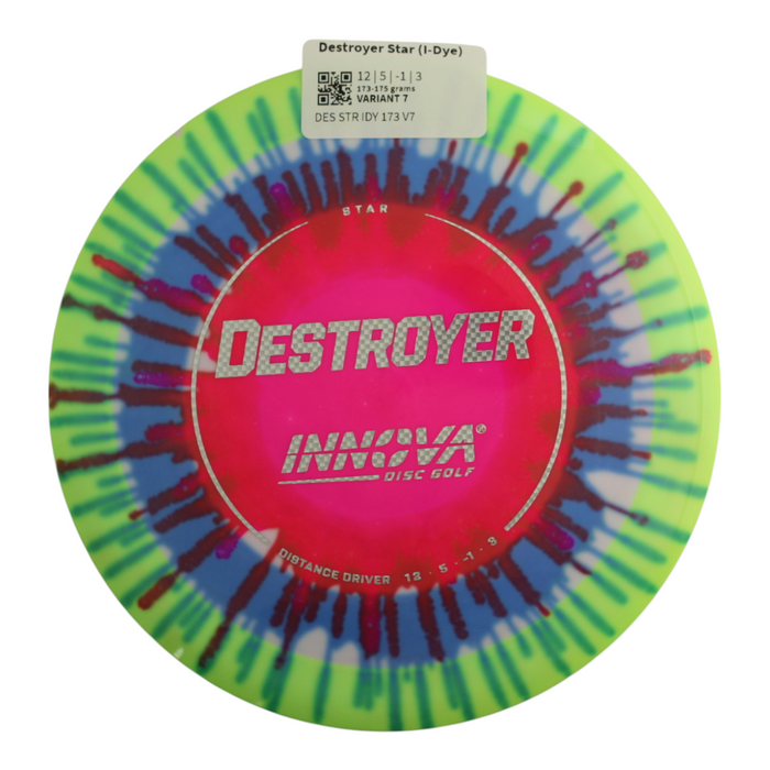 Innova Disc Golf Canada Star I-
Dye Destroyer Distance Driver