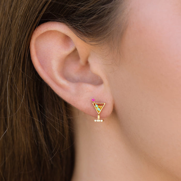 Dirty Martini Studs