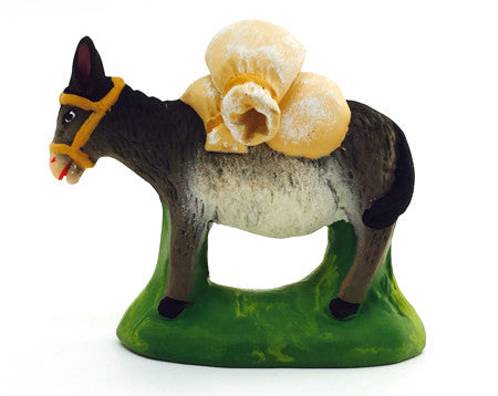Donkey with Sacks of Flour  - Âne chargé de sacs de farine - Size #2 / Elite