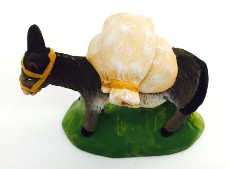 Donkey with Sacks of Flour  - Âne chargé de sacs de farine - Size #2 / Elite