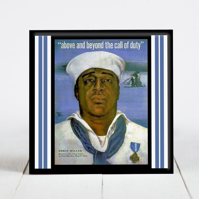 Doris "Dorie" Miller - awarded Navy Cross for Heroism at Pearl Harbor