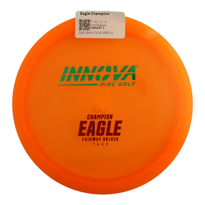 Innova Disc Golf Canada Champion Eagle INNOVA DISC GOLF CANADA	Eagle	Fairway Driver	Flexible	Premium feel	Increased Control	Good for Windy Conditions	Versatile	Weather Resistant Durable