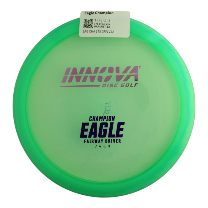 Innova Disc Golf Canada Champion Eagle INNOVA DISC GOLF CANADA	Eagle	Fairway Driver	Flexible	Premium feel	Increased Control	Good for Windy Conditions	Versatile	Weather Resistant Durable