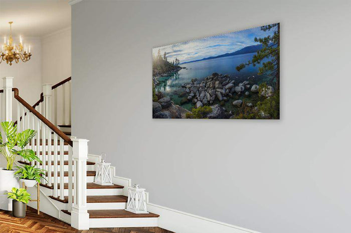 East Shore Aquas by Brad Scott - Acrylic Print