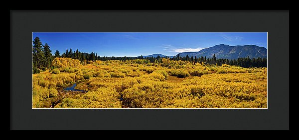Fall Colors At Kiva - Framed Print