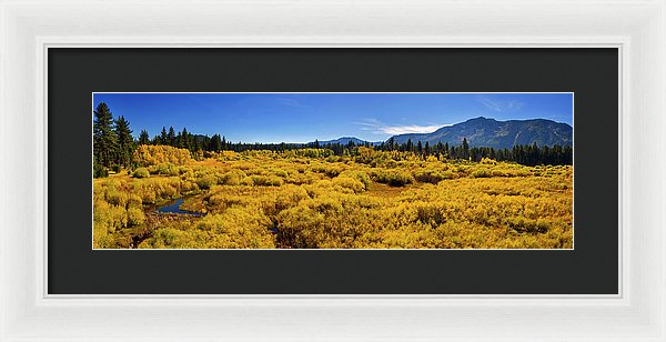 Fall Colors At Kiva - Framed Print