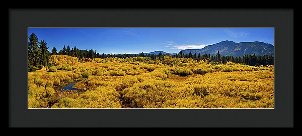 Fall Colors At Kiva - Framed Print