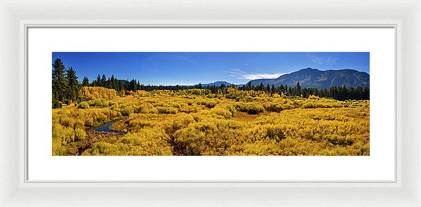 Fall Colors At Kiva - Framed Print