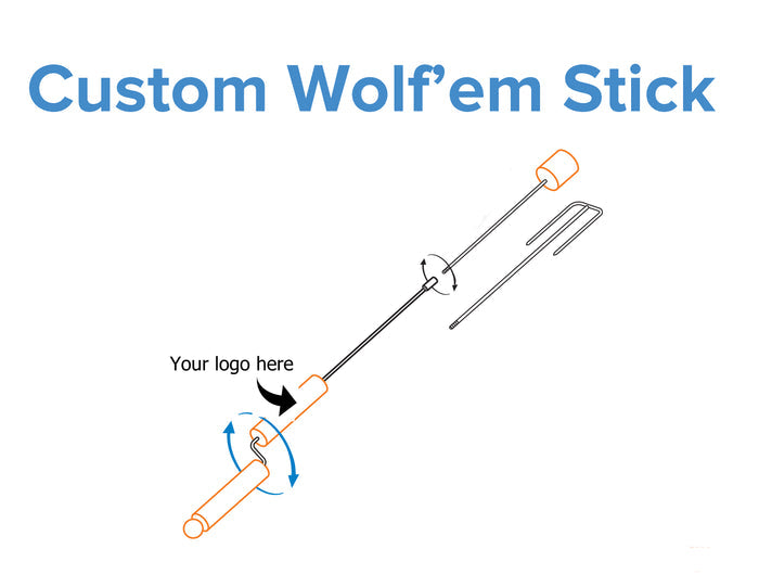 Featured Product:  TWO Wolf'em Sticks® PLUS Carry Bag