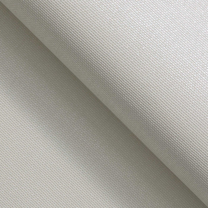 DOUBLE ROLL / Pearl White Fine Boxweave