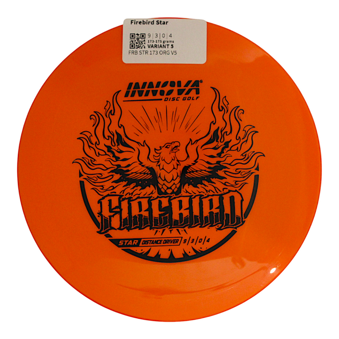 Innova Disc Golf Canada Firebird Distance Driver INNOVA DISC GOLF CANADA	Firebird
Great Durability Power Player	Headwind Use	Cold Hardened	Vibrant Colors	Durable Option	Textured Surface
Cold Grip	Power Driver	Fade finish
Forehand shots