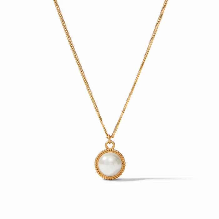 Fleur-de-Lis Solitaire Necklace - Molly + Kate