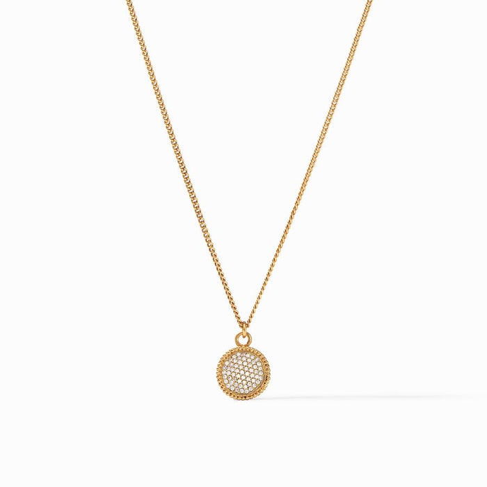 Fleur-de-Lis Solitaire Necklace - Molly + Kate