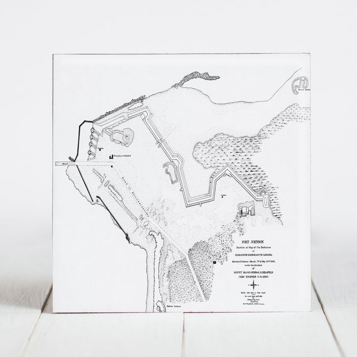 Fort Johnson - Defenses of Charleston Harbor c.1865