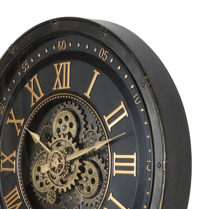 Foundry Gear Wall Clock 60cm