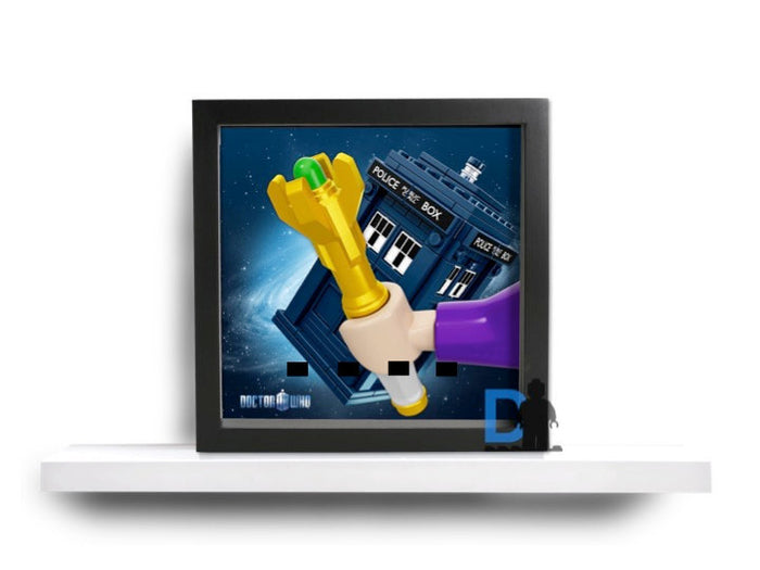 Lego Doctor Who minifigures frame - 21304 set Special edition - Lego Minifigures Display