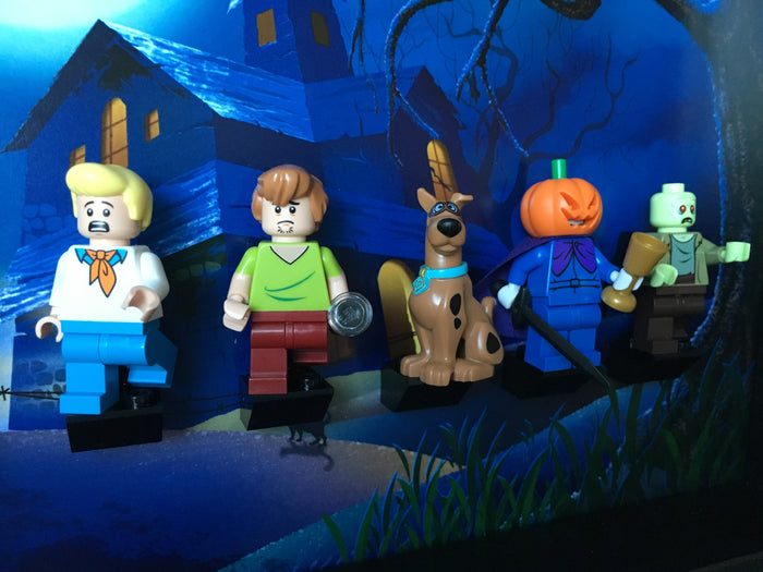 Lego Scooby Doo minifigures frame - Lego Minifigures Frame Display - 2