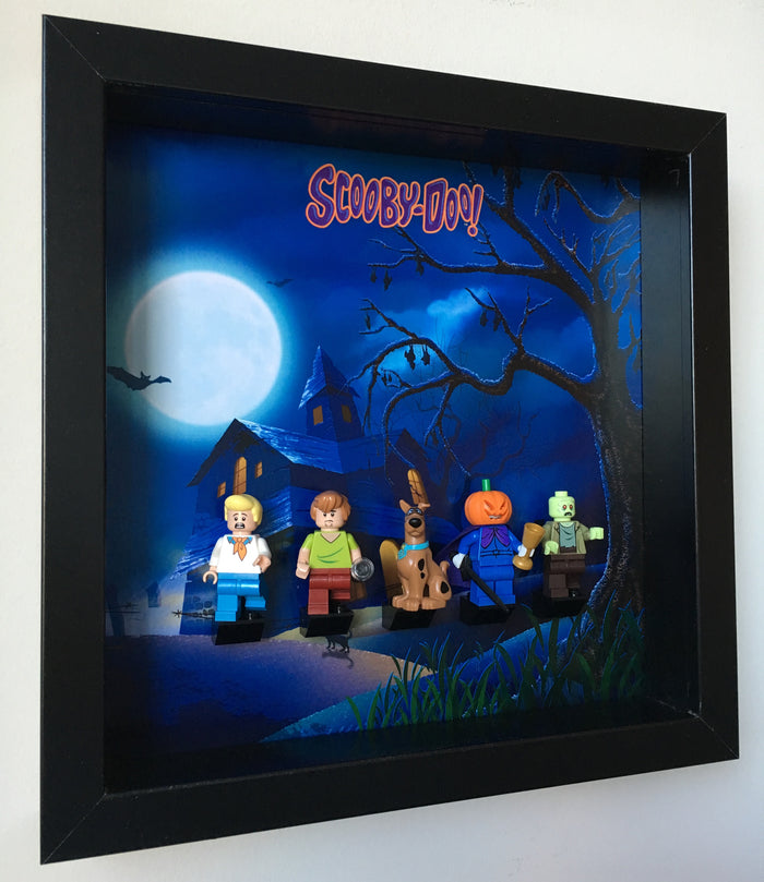 Lego Scooby Doo minifigures frame - Lego Minifigures Frame Display - 3