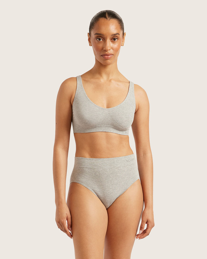 Full Briefs - Light Grey Marl