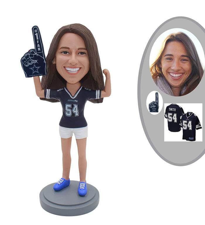 Fully Customizable Best Gift for Her Custom Bobblehead
