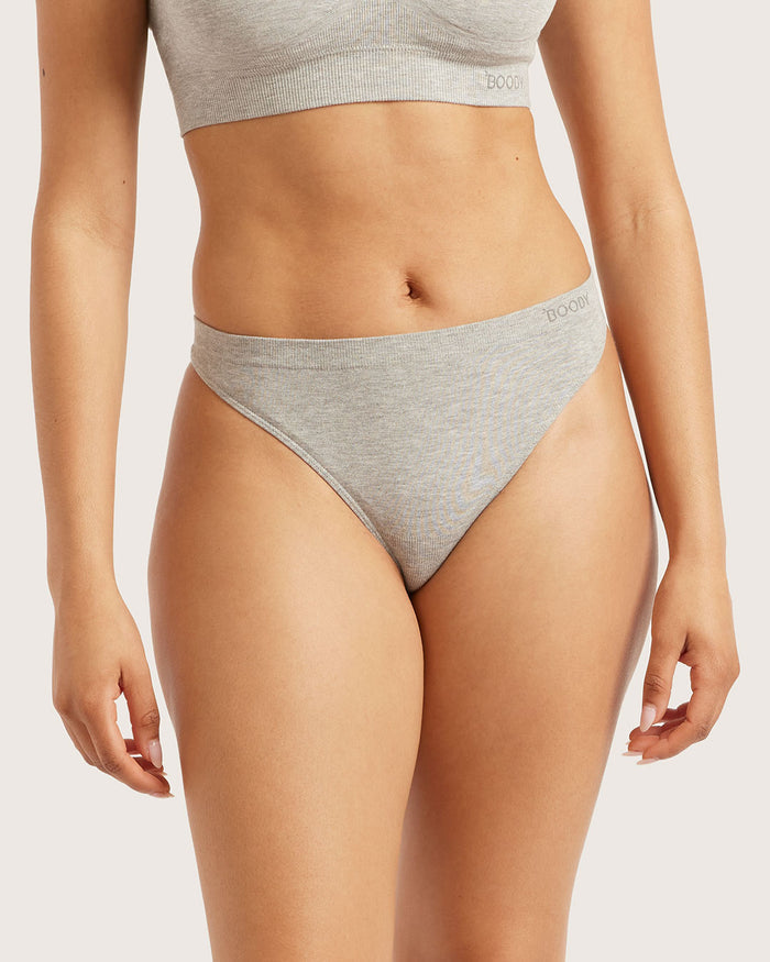 G-String - Light Grey Marl