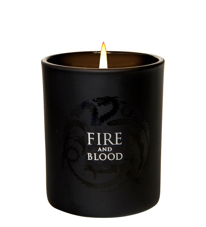 Game of Thrones: "Fire and Blood" Glass Votive Candle