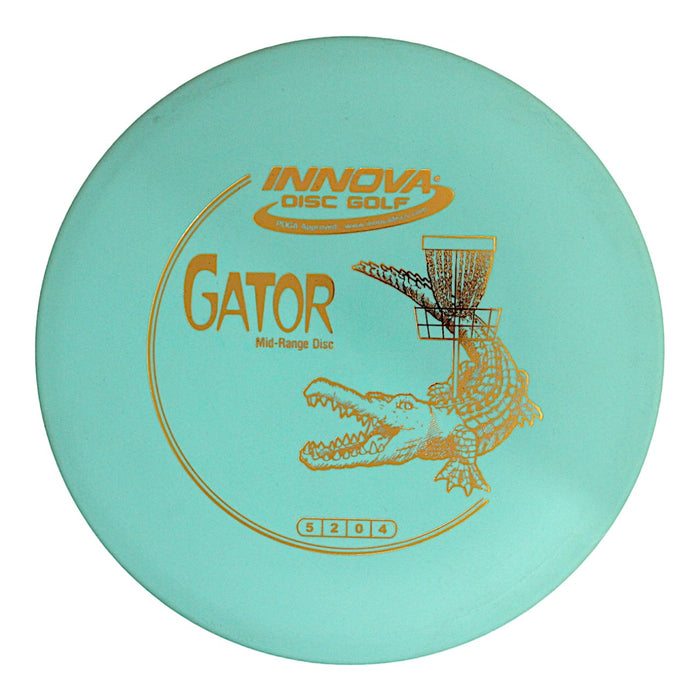 INNOVA DISC GOLF CANADA	Gator
Midrange	Good Fade	Easy Grip	Sleek Finish	Power Flex	Vibrant Colors	Increased Stability Good DURABILITY stable low glide