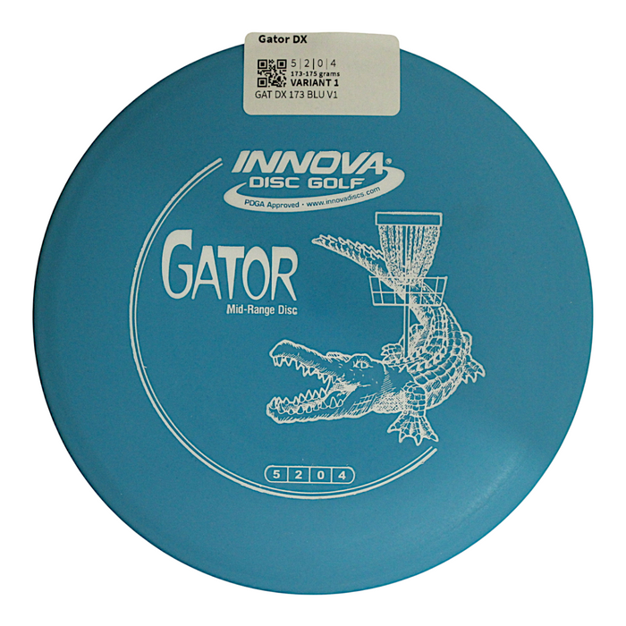 INNOVA DISC GOLF CANADA	Gator
Midrange	Good Fade	Easy Grip	Sleek Finish	Power Flex	Vibrant Colors	Increased Stability Good DURABILITY stable low glide