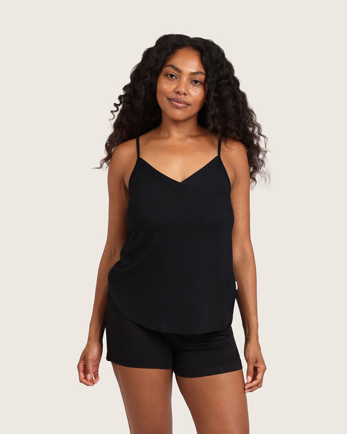 Goodnight Sleep Cami - Black