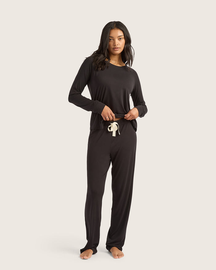 Goodnight Sleep Pants - Black