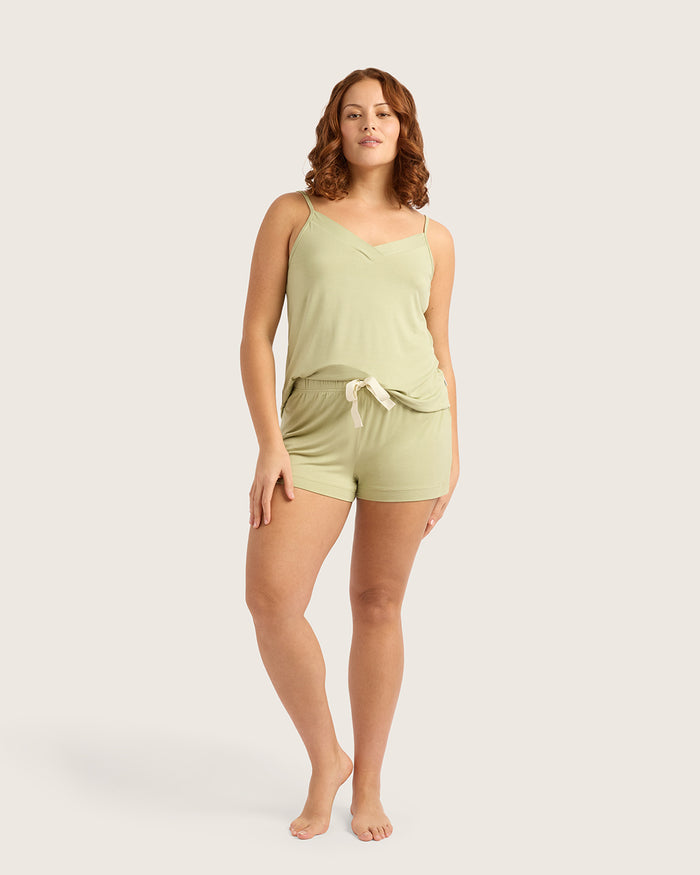Goodnight Sleep Shorts - Sage