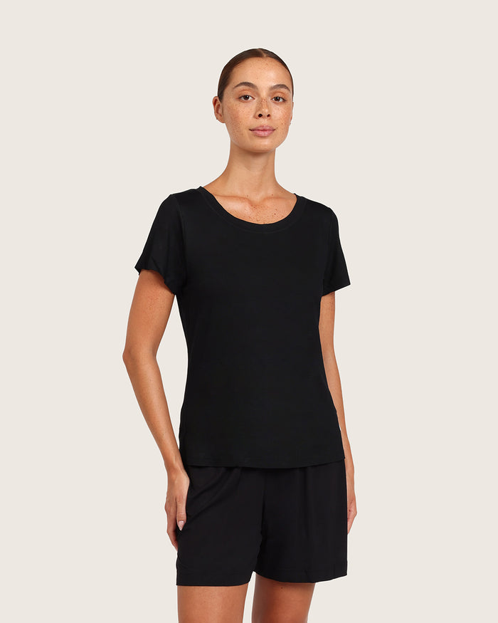 Goodnight Sleep Tee - Black