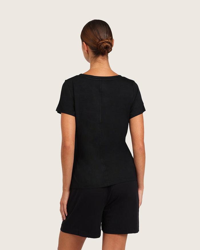Goodnight Sleep Tee - Black