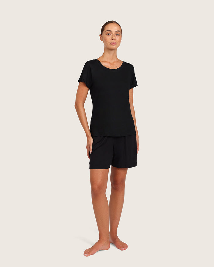 Goodnight Sleep Tee - Black