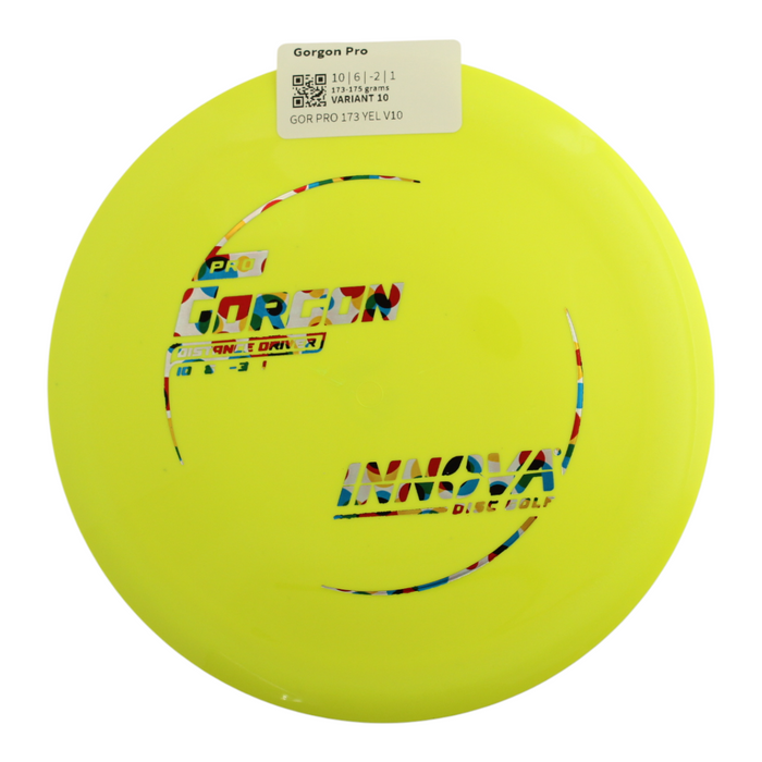 INNOVA DISC GOLF CANADA 	Gorgon	Distance Driver	 Quality	grip 	High Speed	Long Distance	Ideal for Power Throws	Reliable Fade high glide grippy durable